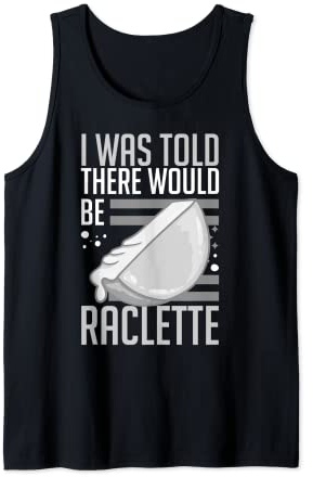 Raclette Cheese Grill Machine Dinner Fondue Recipes Tank Top