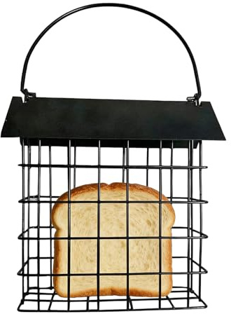 Comederos para Aves Silvestres | Alimentador A Prueba De Ardillas Resistente Al Clima De Hierro | Comederos de Invierno para Pájaros - para Observación Alimentación Mascotas Aviarios Pinzones