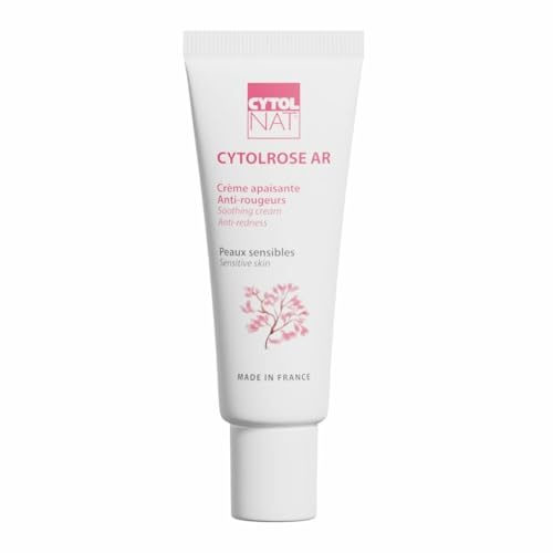 Cytolnat Cytolrose AR Crème Anti-Rougeurs – Crème Apaisante Visage – Peaux Sensibles, Rosacée – Réduit Rougeurs Diffuses – Hydratante – 40 ml