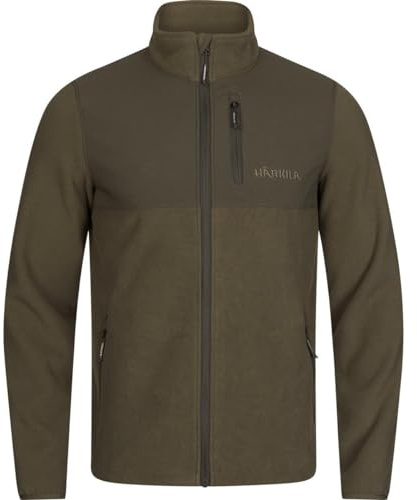 Härkila Fjell fleece Jacket | Professional Hunting Clothes & Equipment | Scandinavian Quality Made to Last | Shadow Brown/Light willow Green