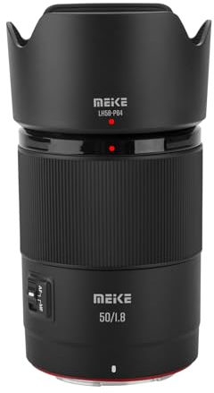 Meike 50 mm F1.8 Full Frame AF-STM (Stepper Motor) Lente de apertura estándar Auto Focus Fixed Prime Portrait Lenses for Nikon Z-Mount Mirrorless Cameras Z5 Z6 Z7 Z9 Z6II Z7II