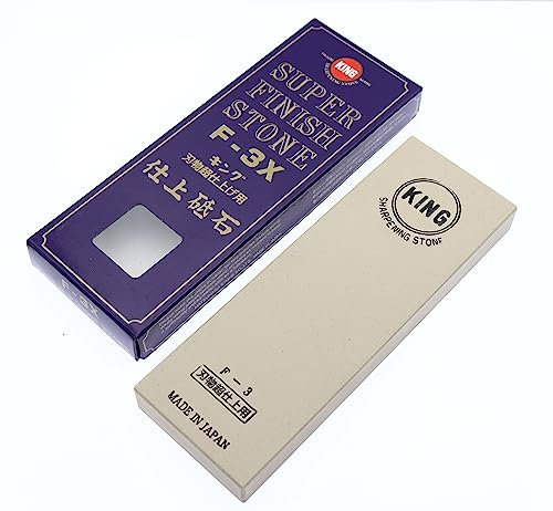COCKTAIL7 Pietra per affilare giapponese King Finishing Stone F-3X Grain #4000 senza base affilatura Coltello da cucina