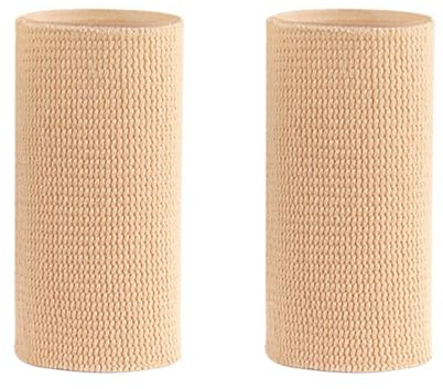 Hsthe Sea Chaussettes de Patin rembourrées, Protecteur de Cheville, Protection de Patinage sur Glace pour Patins d'équitation