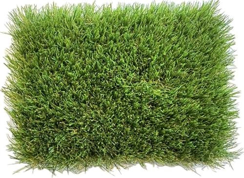 KUNSTRASENWELT - Kunstrasen Flair 638 | Vielseitiger Rollrasen in frischem Grün | Rasenteppich, perfekt für Garten, Terrasse, Balkon & Messen | Kunstrasen mit 38mm Höhe; Größe: 1m x 3m