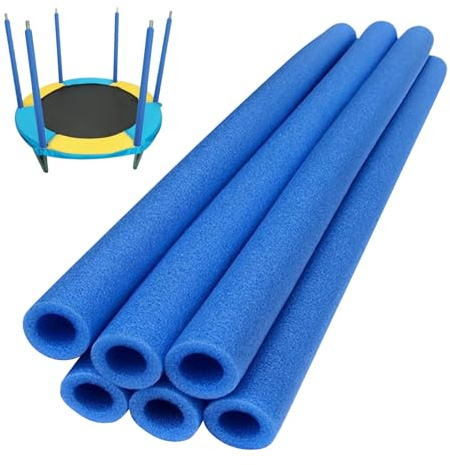 Fundas De Espuma para Postes De Trampolín, Funda De Repuesto Impermeable Y Resistente A Los Rayos UV, Unidades De Tubos De Espuma Acolchada, Accesorios Resistentes Y Seguros