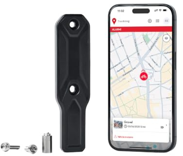 Trackting Bike T8 – Anti-Theft Gps Device for Bicycles & E-Bikes with Integrated Sim (4g/2g) Subscription Required | Bike Gps Tracker | Theft Alert Call, Live Tracking, Long Battery Life