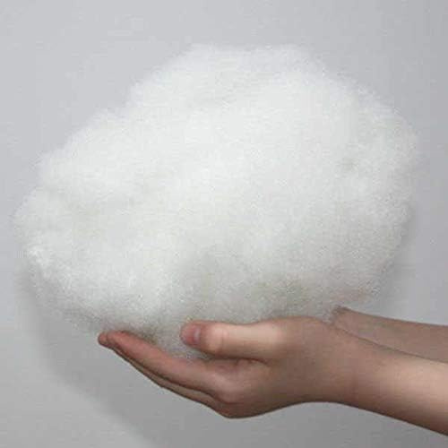 Lucena Cantos - Relleno, Fibra Hueca conjugada siliconada - para Relleno de Almohadas, Cojines, Peluches (250GR)