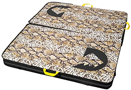 Grivel Trend Crash Pad Braun - Stylisches faltbares Crashpad, Größe One Size - Farbe Python