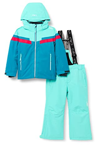 CMP - Kid G Set Jacket and Pant, Girl, Lake, 104