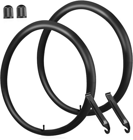 MOBUTOFU 2stücke Fahrradschläuche Mit Französischem Ventil Robuste Butyl-innenschläuche Für Mountainbike-Reifen Einfach Zu Wechseln Kompatibel Mit Meisten Fahrrädern Und Mountainbikes