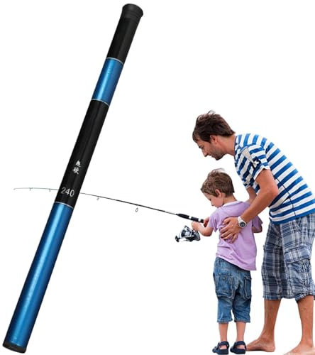 Tragbarer Stab: Fiberglas-Stange, verformt sich und nutzt sich im Laufe der Zeit ab