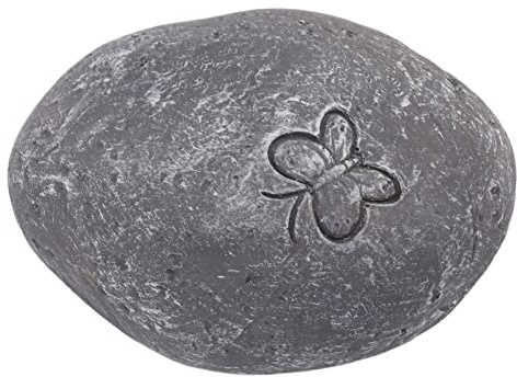 Jeffergarden Piedra Conmemorativa para Mascotas, Marcador de Tumbas para Perros y Gatos Resistente a la Intemperie, Piedra de Jardín para Patio Trasero y Césped (#1)