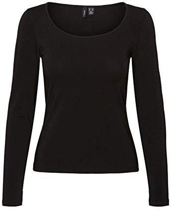 Vero Moda Vmmaxi My LS Soft Uneck Ga Noos Maglia a Maniche Lunghe Donna (Pacco da 1)
