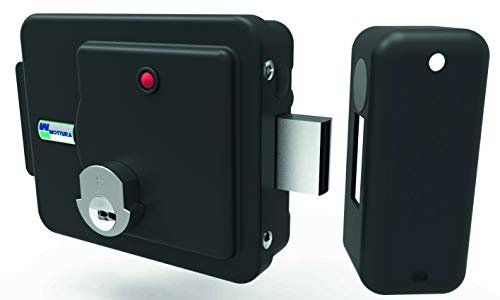 SERRATURA MOTTURA XDRIN CILINDRO ESTERNO-POMOLO INTERNO NERA MANO DESTRA