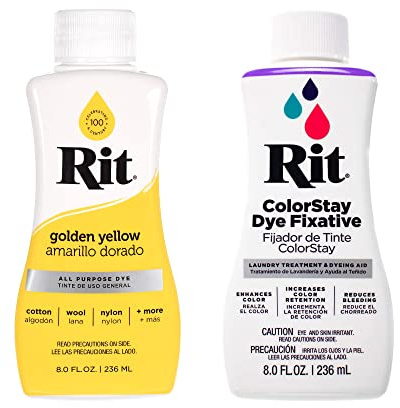 RIT Dye Wide Selection of Colors with Color Fixative