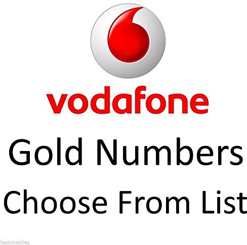 VODAFONE GOLD NUMBER VIP BUSINESS EASY MOBILE PHONE NUMBER DIAMOND PLATINUM SIM CARD