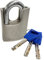 Magmaus® SDL50 [Never-Rust] Outdoor Padlock Heavy Duty Waterproof - [High Security Anti-Cut Shackle] - Ideal for Sheds, Gates, Containers