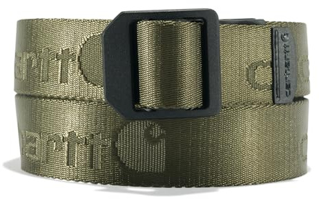 Carhartt Herren Nylon Webbing Ladder Lock Gürtel , Army Green, M