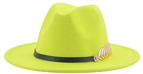 Sombreros De Vestir Sombrero Mujer Fedora Sombreros Casual Sólido Sombreros para Hombres Cinturón Panamá Vestido Boda Mujer Fedora Sombreros