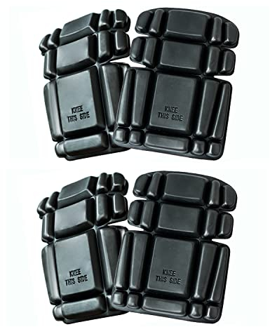 WORK IDEA Genouillères souples, Pantalon de travail, Genouillères, Certificat EN14404 TYPE 2, Parquet de jardinage, Genouillères flexibles, 2 paire