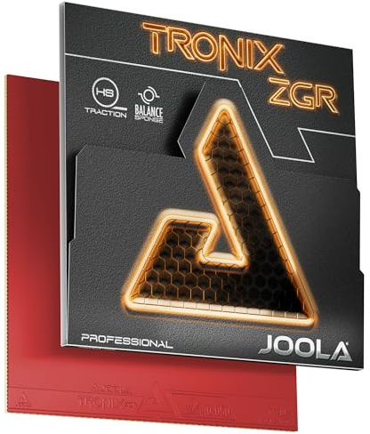 JOOLA Rivestimento per ping pong TRONIX ZGR Rosso Max