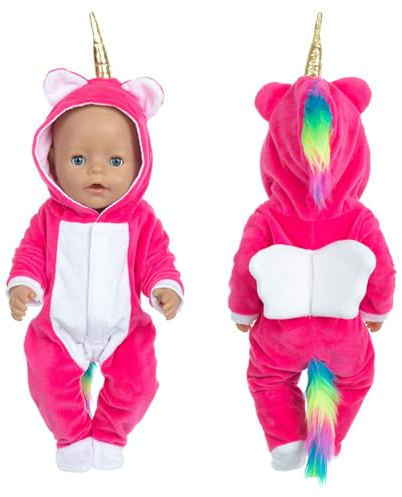 Vêtements de poupée pour bébé de 35 à 43 cm - Ensemble de vêtements de poupée pour garçons et filles - Accessoires pour poupées (pas de poupées)