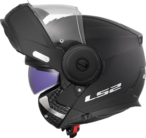 LS2, Casco Moto Modular Scope II Solid Matt Black, XXL
