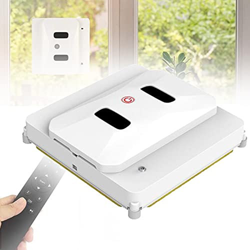 SaryEdge Robot limpiacristales, Robot limpiacristales eléctrico, Aspirador automático de Cristales, Robot limpiacristales con Control Remoto, Fuerte adsorción al vacío, con (