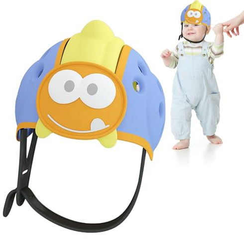 Liqzirtu Baby Safety Helmets, Crawl Helmets, Head -Protector Babies | andningsbara ultralätt hjälmar för 6-24 månaders krypningar av promenader