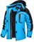 TACVASEN Damen Wandern Winterjacke Winddicht Wasserabweisend Regenjacke Ski Jacke Wetterjacke Trekking Camping Übergangsjack, Blau-schwarz, M