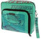 MoreThanHip - Kulturtasche – Robuster Kulturbeutel (6,5 Liter) aus recycelten Fischfuttersäcken – Wasserabweisend, Praktisch und Fair Made - Lexi grün-27 x 24 x 10 cm