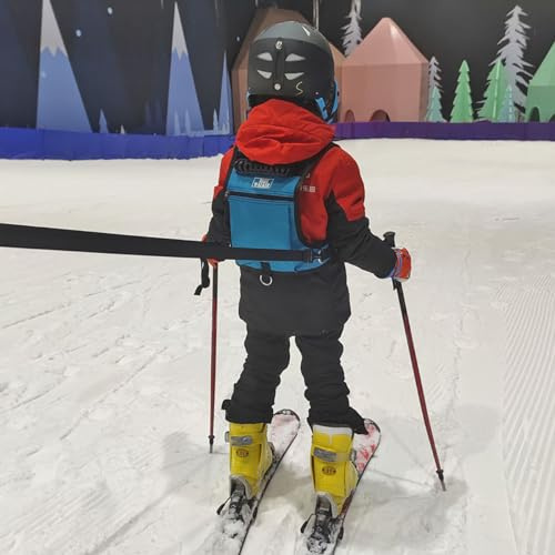 HIDEWALKER Harnais Ski Enfant Débutant Sac à Dos D'entraînement de Snowboard pour 3-7 Ans Garçons Filles