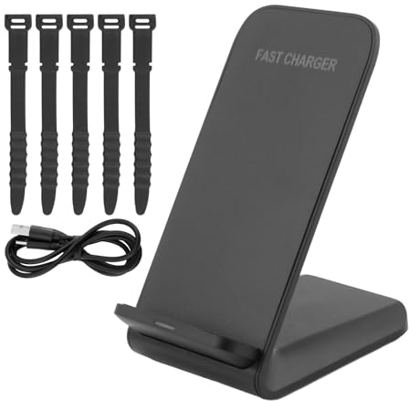 POHOVE Cargador inalámbrico, estación de carga inductiva de 20 W, cargador rápido inalámbrico para i-Phone 15 14 13 12 Pro Mini Max XR XS Samsung Galaxy S23 S22 S21 Google Pixel, 22344128