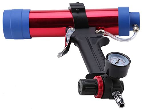 Pistola Selladora de Pegamento de Vidrio Neumático para Decoración de Edificios, Tanque de Peces, Componentes Automotrices, Ahorro de Mano de Obra y Eficiente, sin Fugas,