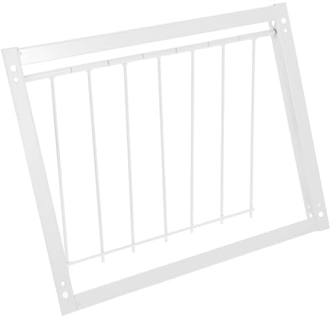 UPKOCH Puerta en T de Acero Inoxidable 30 Cm Resistente para Jaulas, Entrada Segura para Aves Pequeñas, Accesorio Duradero para Casas de Aves Domésticas