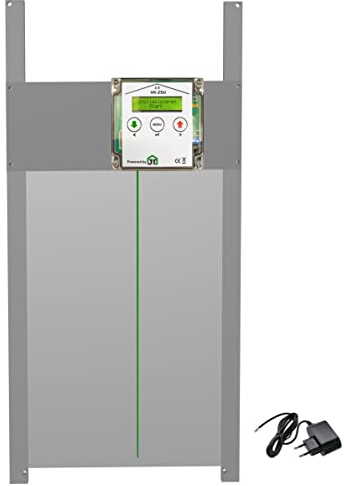 JOSTechnik automatische Hühnerklappe HK2-RE Rahmengerät mit Entenklappe 300x450 mm