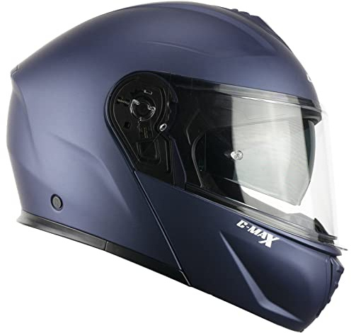 CGM Casco Modular, 569A C-MAX Mono, Azul Satinado, L (59-60 cm)