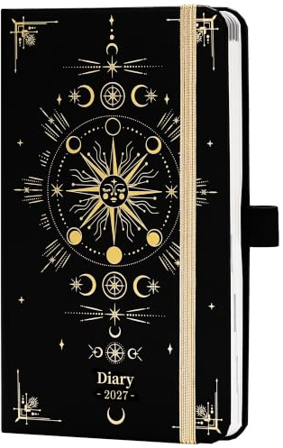 Pocket Diary 2027 - A6 2027 Pocket Diary Week to View, Small DIARY 2027
