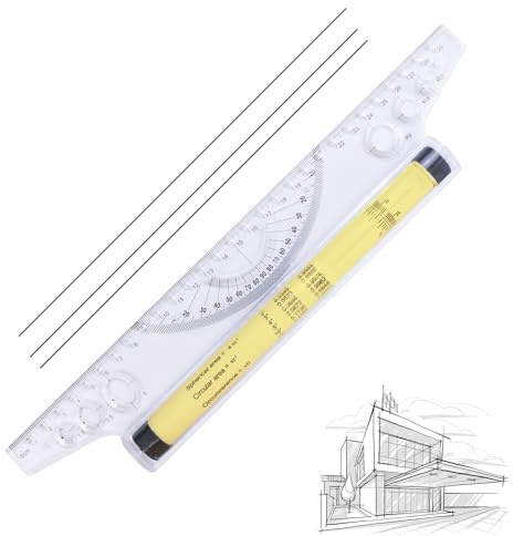 Regla De Rodillo De Medición, Regla De Rodillo De Dibujo, Regla De Dibujo Paralelo De Líneas, Regla Paralelas De Dibujo, Regla Rodante, 30 cm Regla De Rodillo De Medición, Dibujo Paralelo Dibujo Regla