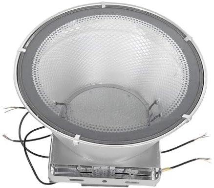 Fafeicy Luz de Inundación LED, Iluminación de Alta Potencia de 2000 W, Luz de Inundación Exterior para Sitios de Construcción y Grúas Torre, 50 Cm de Diámetro Ilumina Grandes áreas de