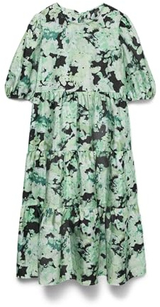 Vero Moda Vmmaja 2/4 O-Neck Dress WVN Sb8 Exp Vmmaja Sb8 Exp Robe à col Rond 2/4 Femme (Lot de 1)