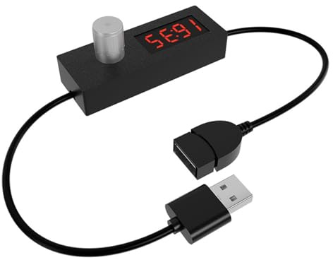 Cuenta regresiva USB para conmutación de temporizador, temporizador de 5 V 2 A, cable de enchufe, para salida programada en el rango de 5 minutos a 24 horas y 55 minutos, temporizador ajustable