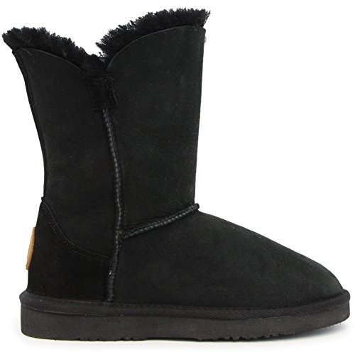 Lamo Women's Liberty 9 Chelsea Boot, Black, 7 M US