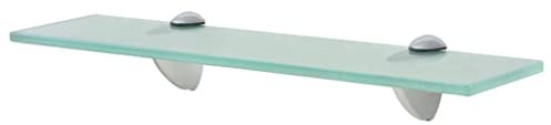 vidaXL Wand Regal Glasregal Glasboden Glasablage Badregal Glas 40x10 cm 8 mm