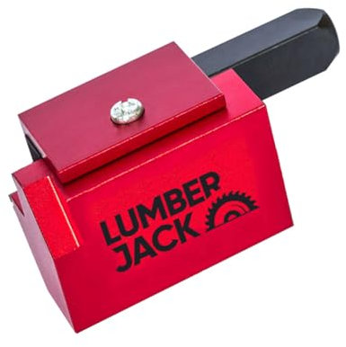 LUMBER JACK CC70 Corner Chisel DIY Recess Squaring with Hex Wrench for Door Hinged Recesses Woodworking Quickly Square Up Rounded Corners