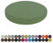 Lsjoaw Rund Sitzkissen Stuhlkissen 30 X 30 X 3CM(1 Pieces) Leinen Sitzpolster Abnehmbares Memory Schaum Runde Sitzauflage für Stuhl Bank Hocker Haus Küche Esszimmer Garten Büro,Grün