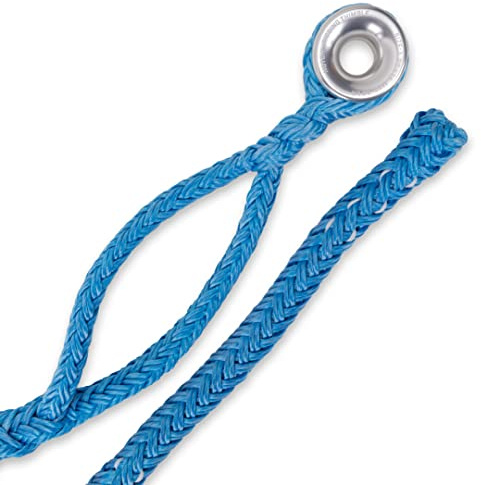 RNA 1/2 Inch Swamp Ape Chain Sling with Rigging Thimble – 8ft Adjustable Rigging Sling with 7 Pockets – Tuff Coat Urethane – for Choking Configurations Only – Made in USA