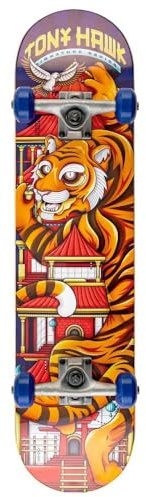 Tony Hawk SS 180 komplett tigerpalats komplett skateboard 19 cm