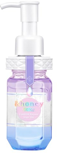 &honey - Aceite de reparación de control de color para el cabello, 100 ml, aroma a miel Muguet