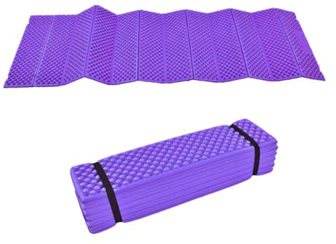 Estera Plegable de Espuma para Acampar, Esteras Ultraligeras para Exteriores, Tienda de Campaña para la Playa, Colchoneta para Dormir, Colchón Plegable de Células Cerradas Esterilla Camping Aislante